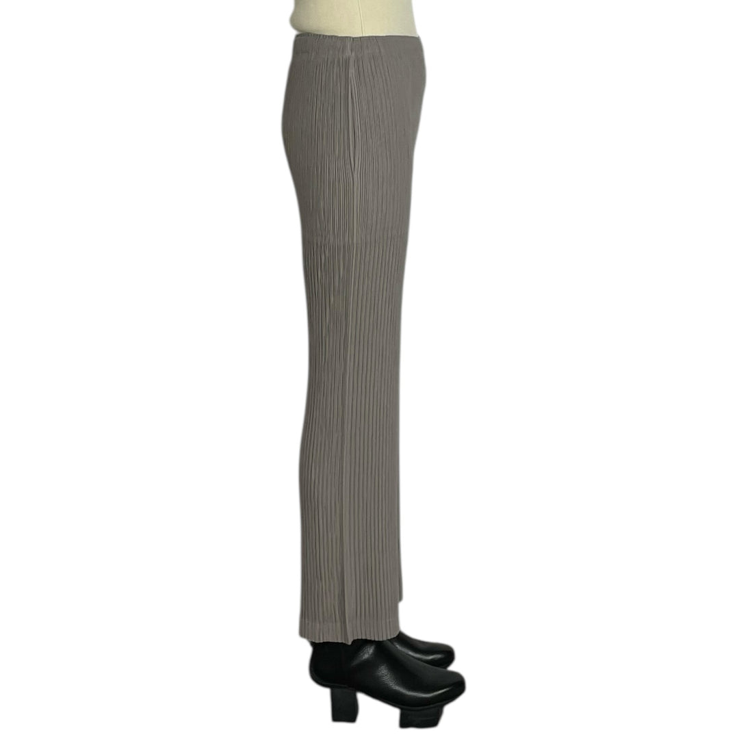 HATCHING PLEATS PANTS