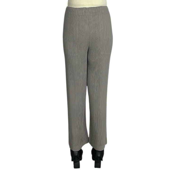 HATCHING PLEATS PANTS