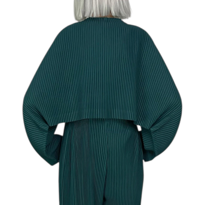 COLOR PLEATS 1 CROP TOP