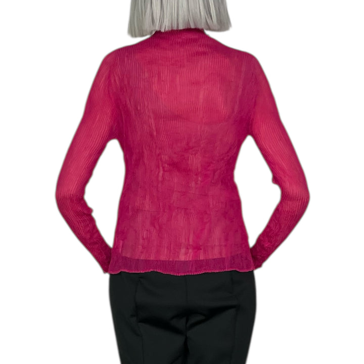 CHIFFON TWIST 1 HI-NECK TOP