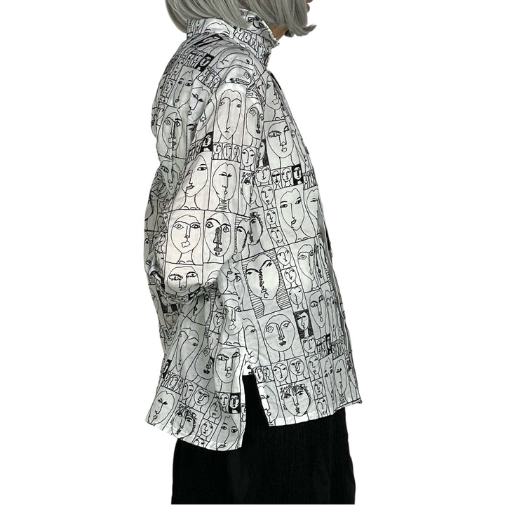 25 FACES BLOUSE