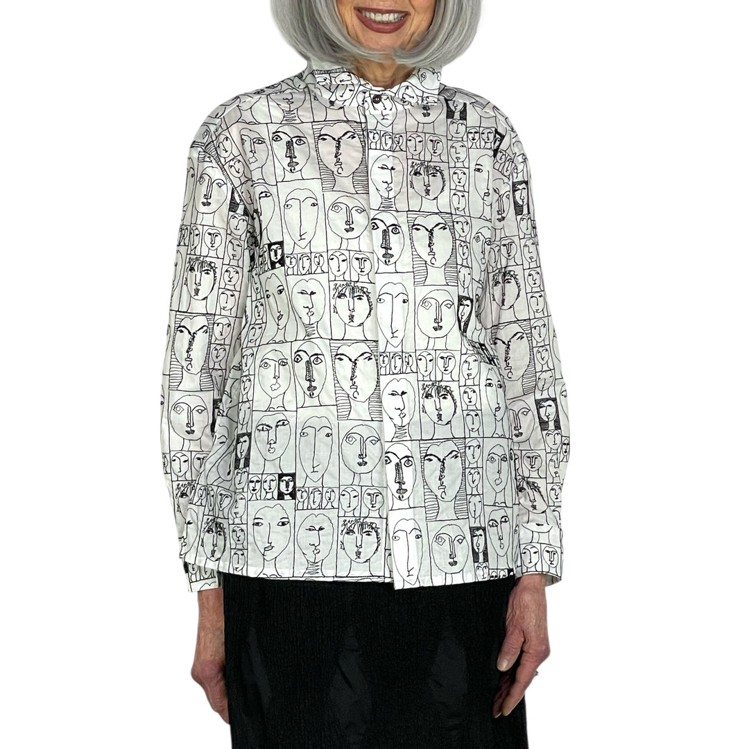 25 FACES BLOUSE