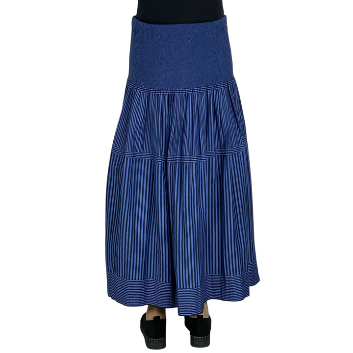 NEW STRIPE LOOMED SKIRT