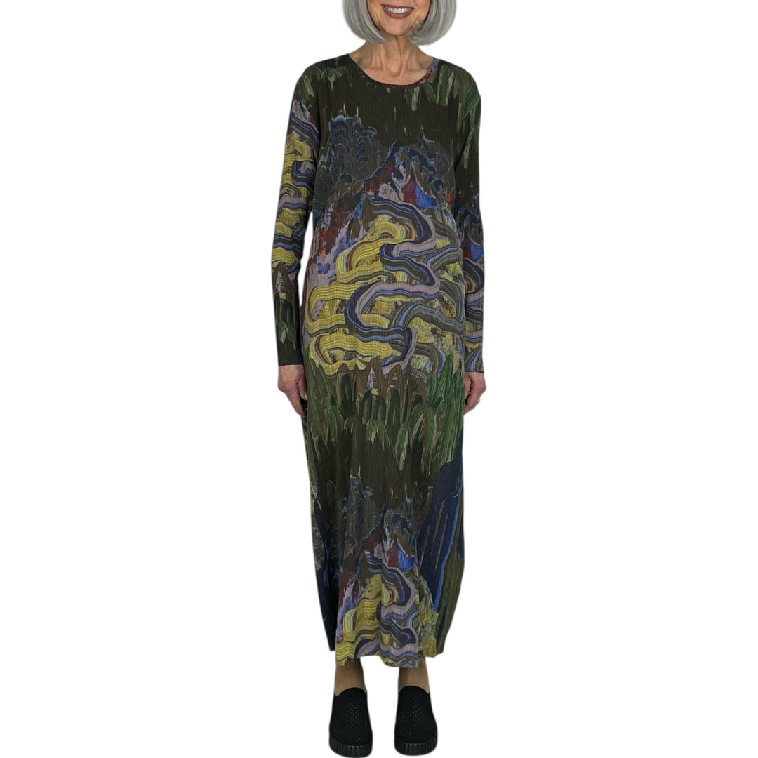O DRESS - GRAPHIC SLOPES