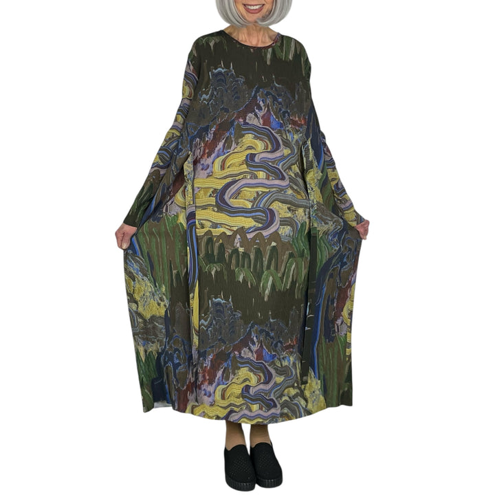 O DRESS - GRAPHIC SLOPES