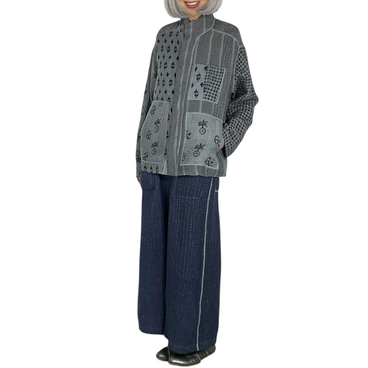 BBK MID-RISE WIDE LEG PANT