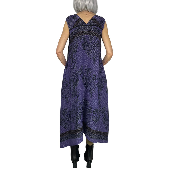 COTTON PAISLEY TENT DRESS