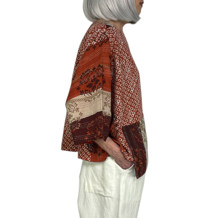 KIMONO PRINT MIO TOP