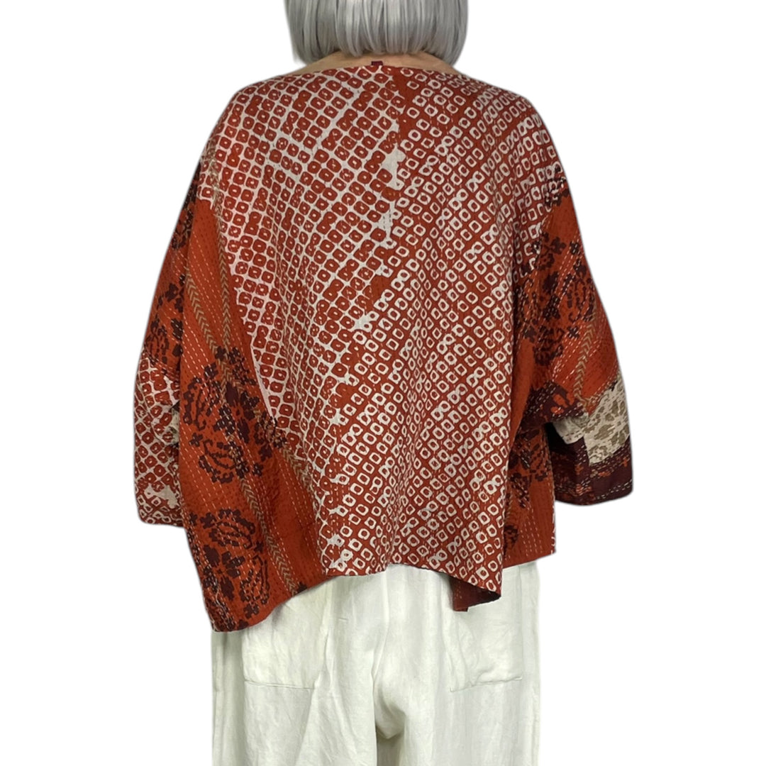 KIMONO PRINT MIO TOP