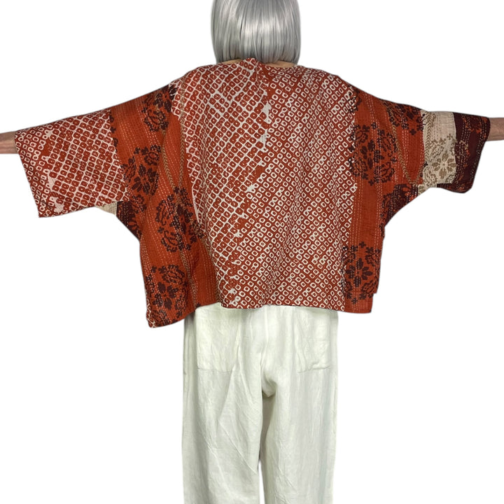 KIMONO PRINT MIO TOP