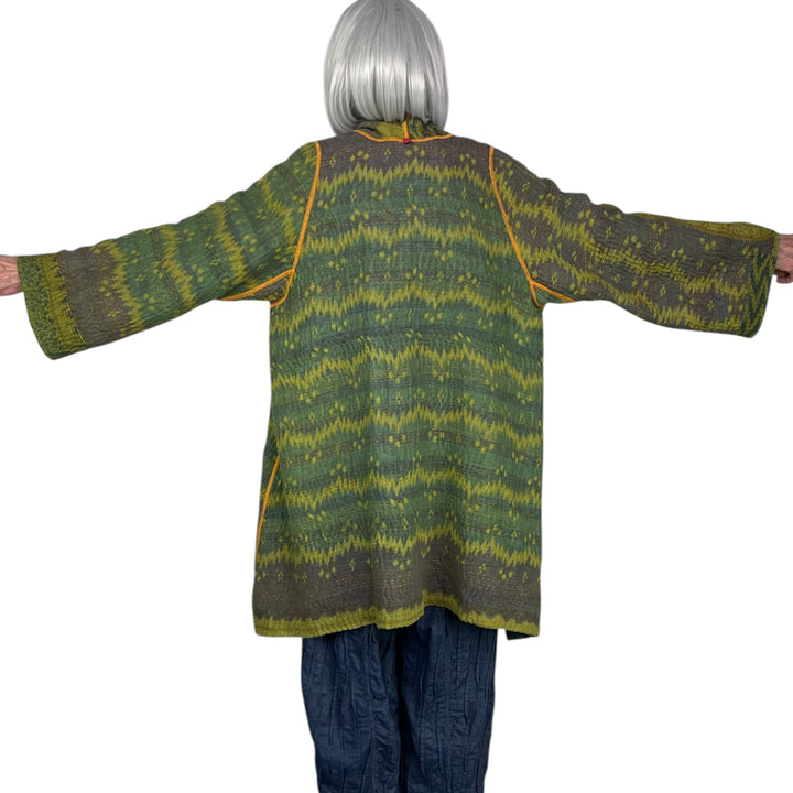 OVERDYE KANTHA A-LINE JACKET