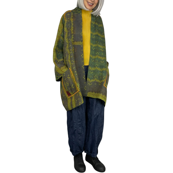 OVERDYE KANTHA A-LINE JACKET