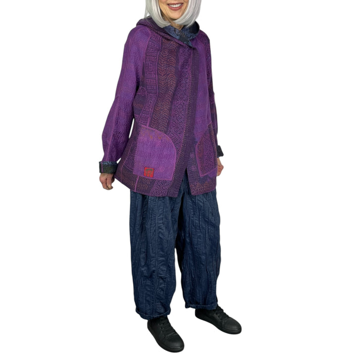 OVERDYE KANTHA HOODIE JACKET