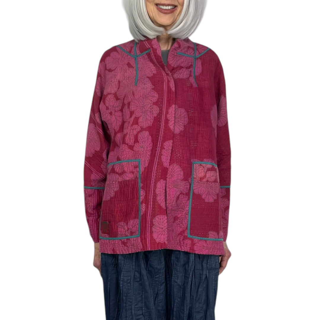 OVERDYE KANTHA FLARE SHORT JACKET