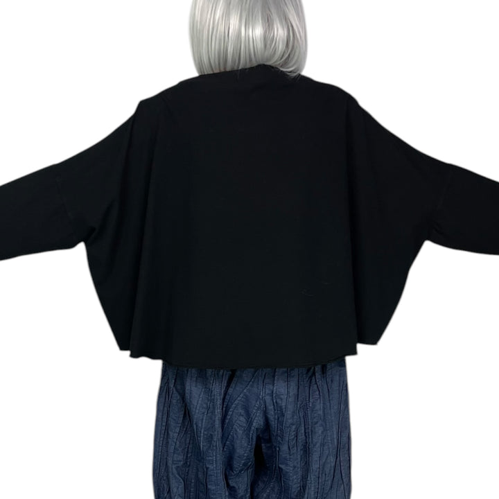 DRAPED BOATNECK TEE