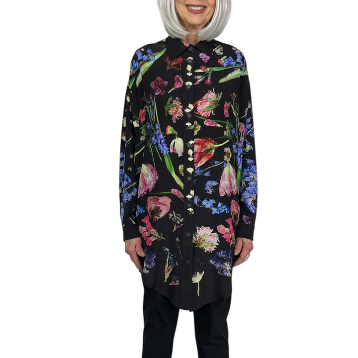 PRESSED FLOWERS BIG SHIRT