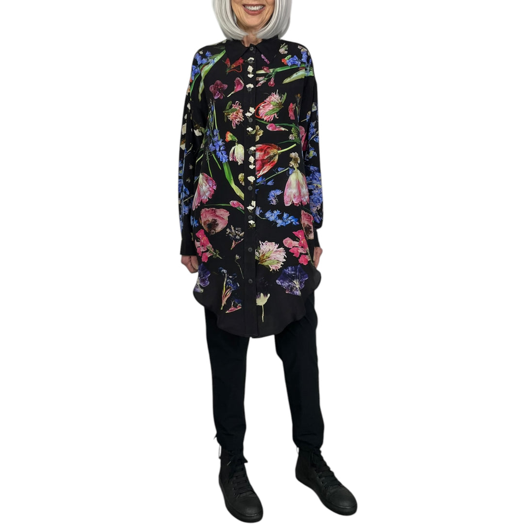 PRESSED FLOWERS BIG SHIRT