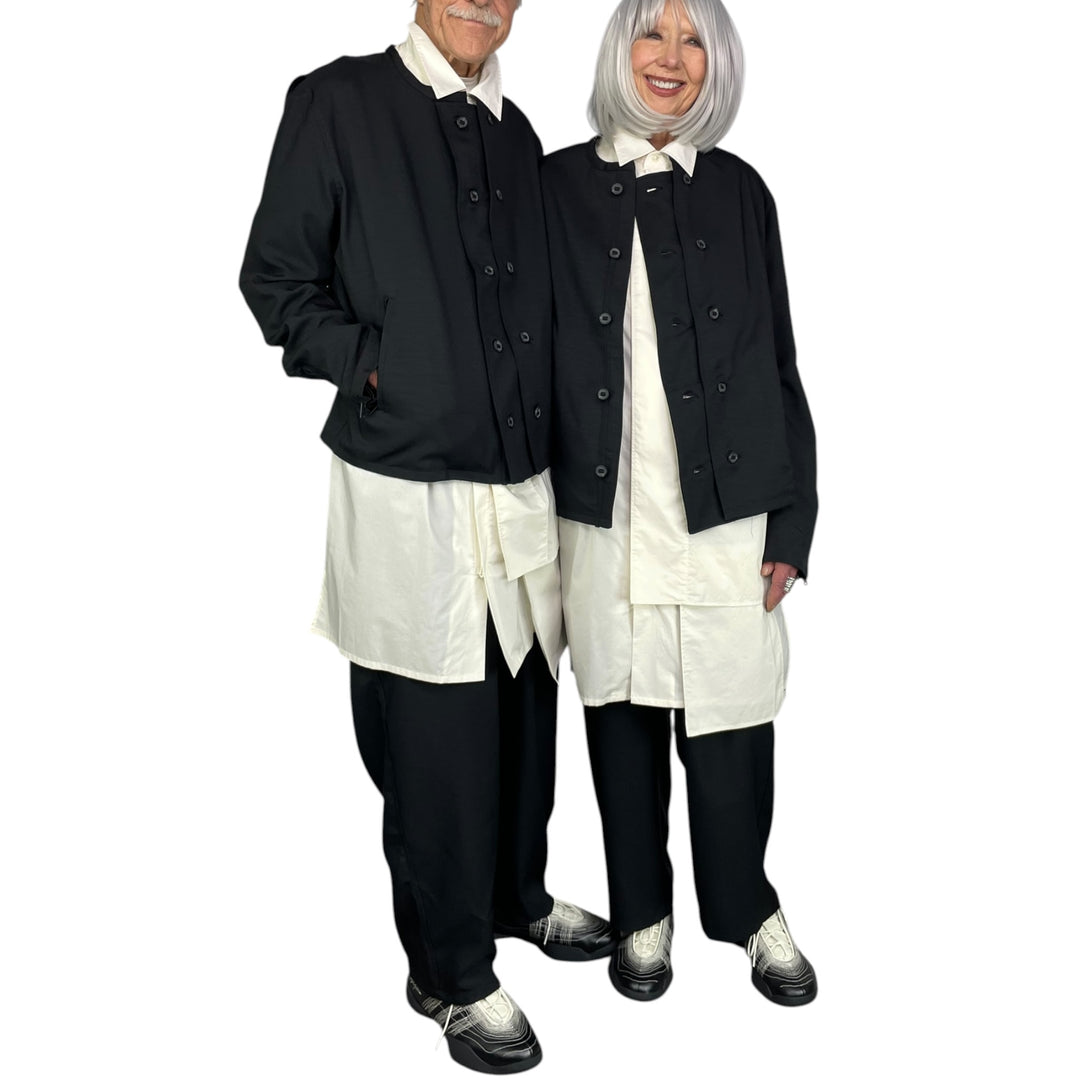 SPORT UNIFORM ADAPTIVE COLLARLESS BLOUSON