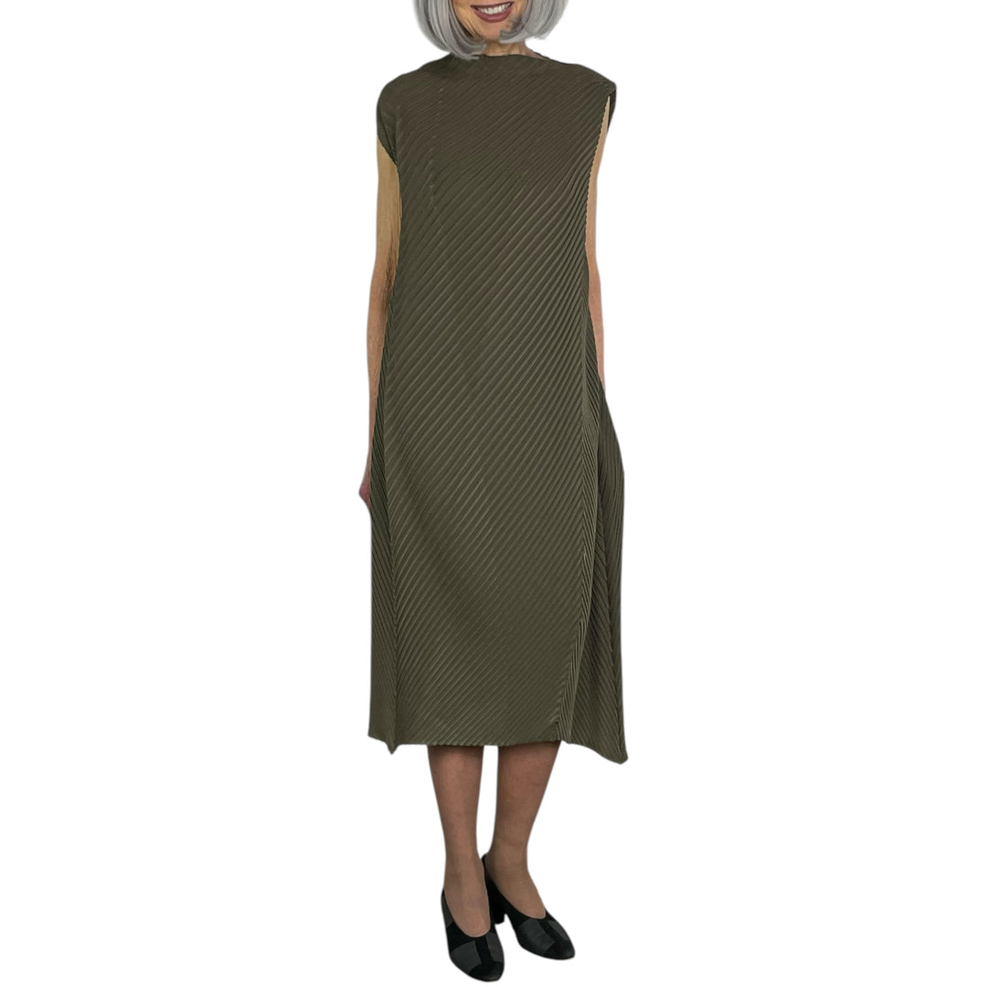 SOFT FOLD PLEATS  DRESS