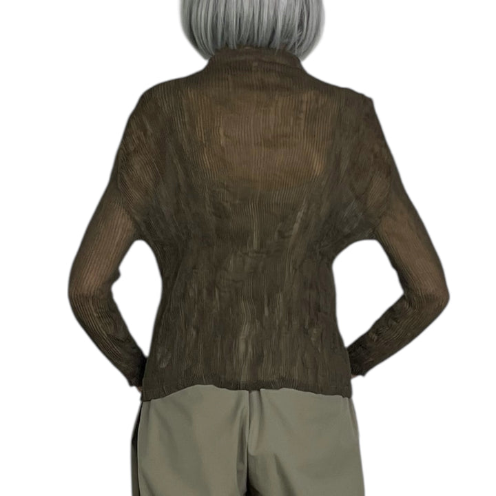CHIFFON TWIST 1 ZIP JACKET