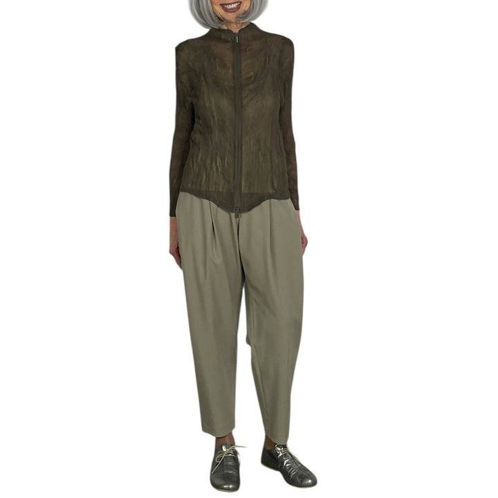 CHIFFON TWIST 1 ZIP JACKET
