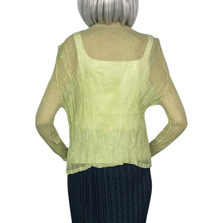 CHIFFON TWIST 1 ZIP JACKET