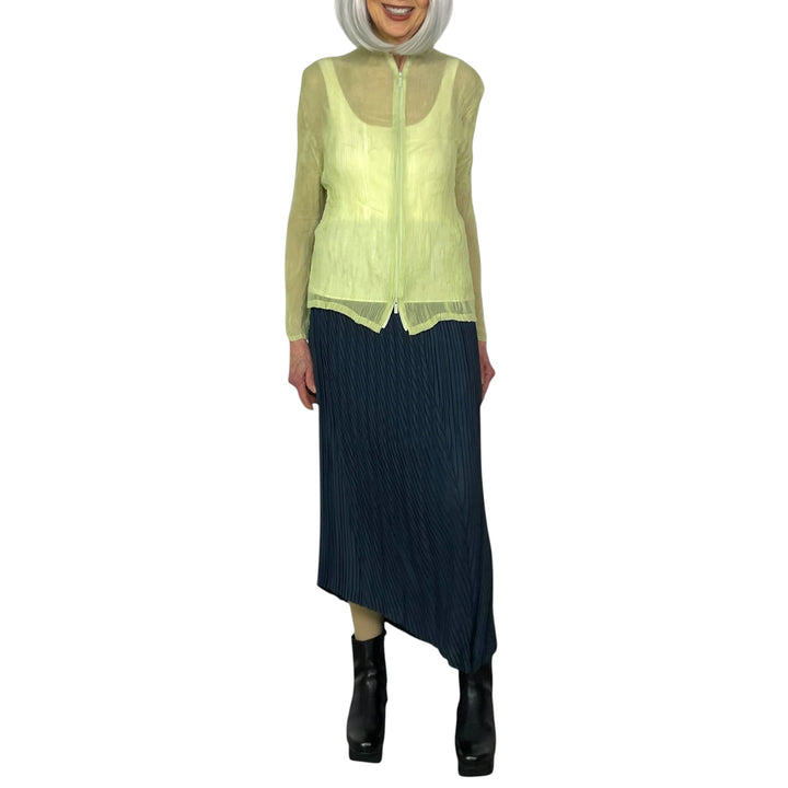 CHIFFON TWIST 1 ZIP JACKET