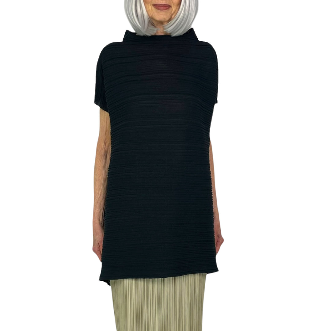 PAPER BOUNCE KNIT TUNIC TOP