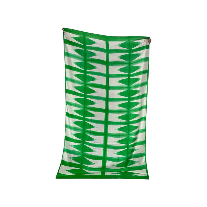 ALPHA PRINT SILK SCARF