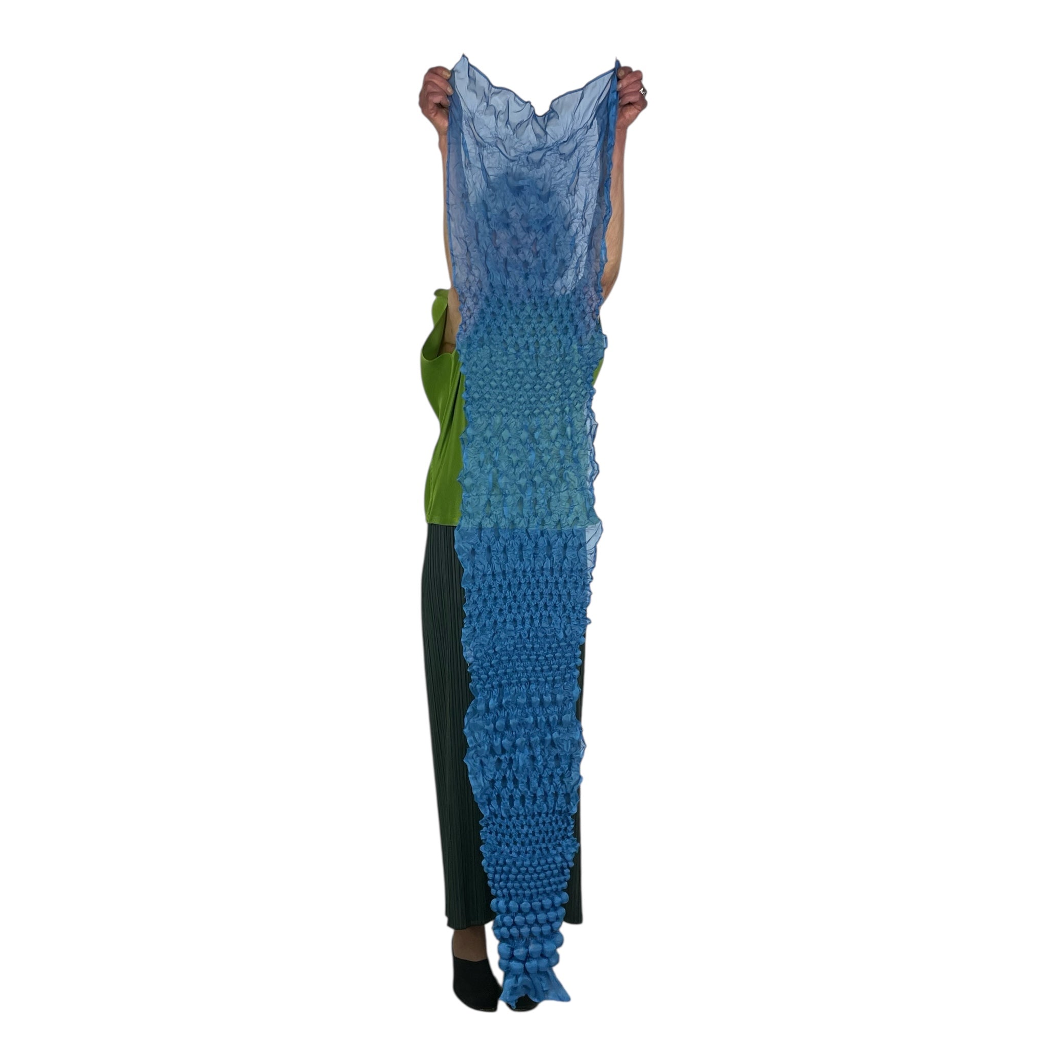 GRAINY DOTS SHIBORI SCARF – MIO