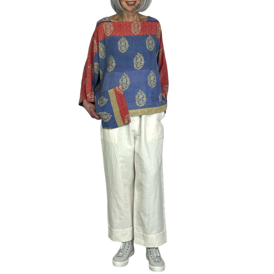 VINTAGE KANTHA MIO CROP TOP