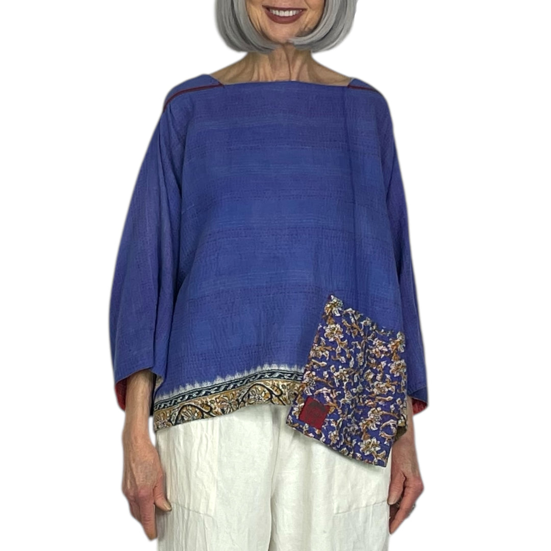 VINTAGE KANTHA MIO CROP TOP