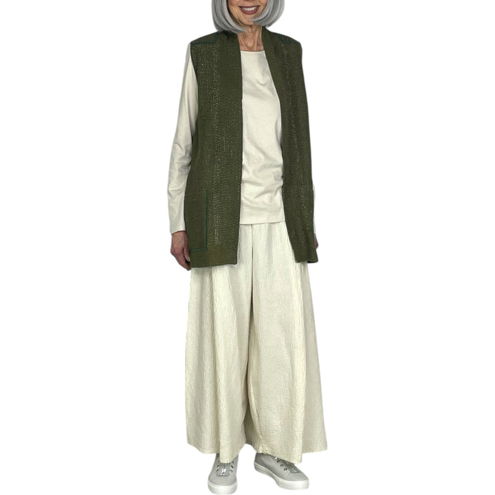 RIPPLE WIDE LEG LANTERN PANT