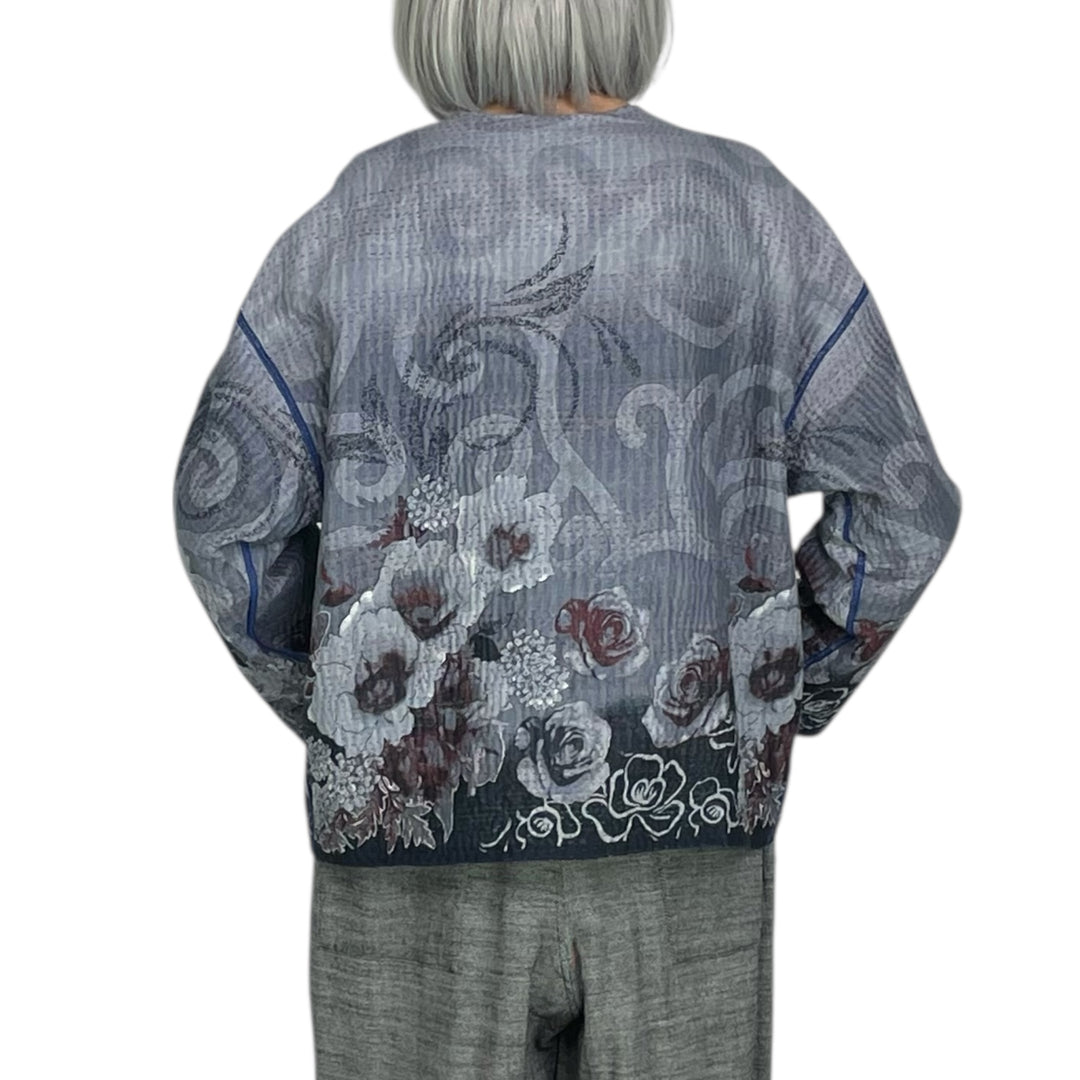 OVERDYE KANTHA CREW NECK SHORT JACKET