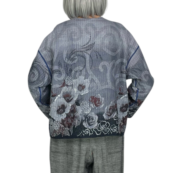 OVERDYE KANTHA CREW NECK SHORT JACKET