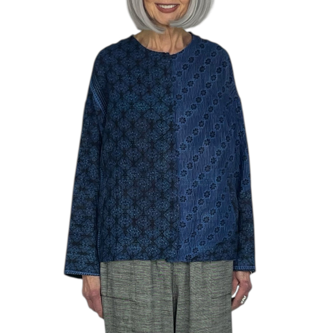 OVERDYE KANTHA CREW NECK SHORT JACKET