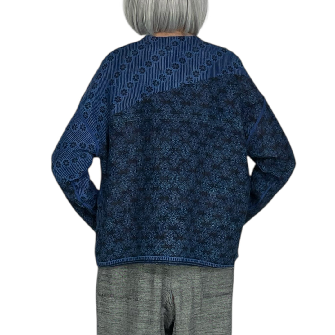 OVERDYE KANTHA CREW NECK SHORT JACKET