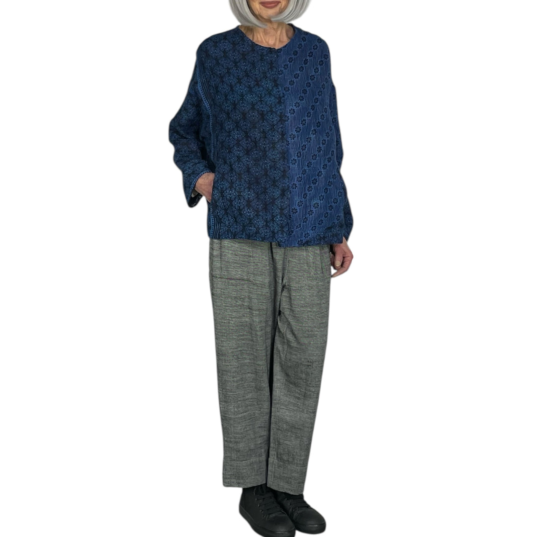 OVERDYE KANTHA CREW NECK SHORT JACKET