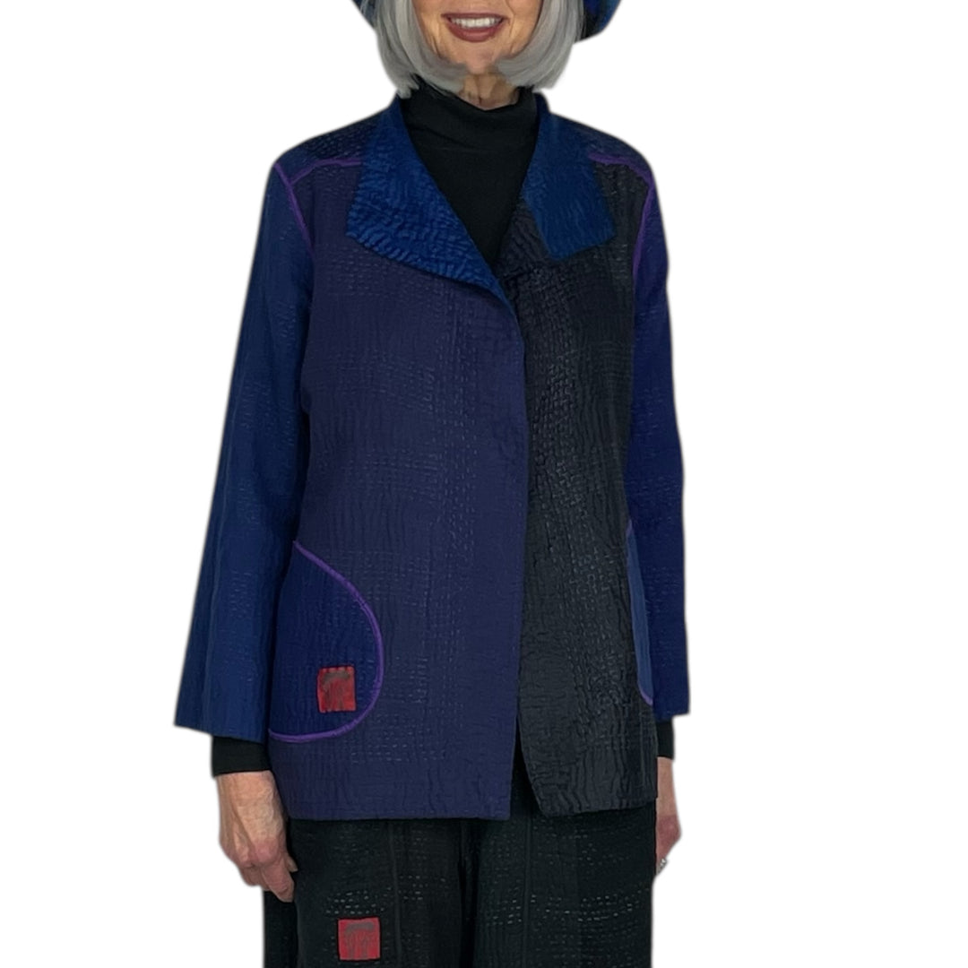 JAIPUR PATCH KANTHA SHORT JACKET