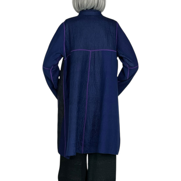 JAIPUR PATCH A-LINE DUSTER COAT