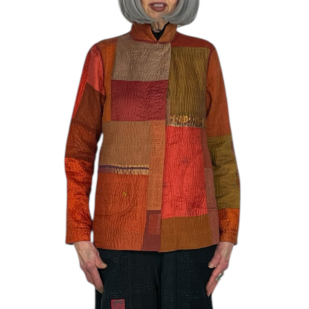 SW PATCH KANTHA SIMPLE JACKET
