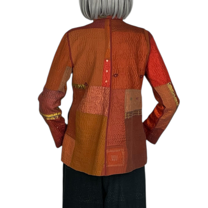 SW PATCH KANTHA SIMPLE JACKET