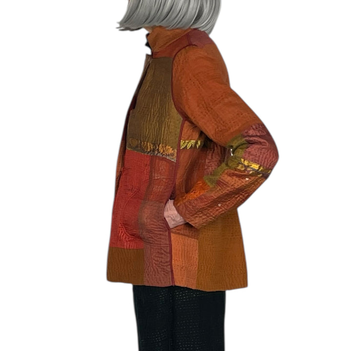 SW PATCH KANTHA SIMPLE JACKET