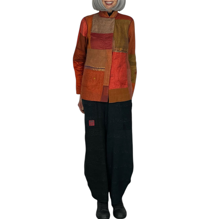 SW PATCH KANTHA SIMPLE JACKET