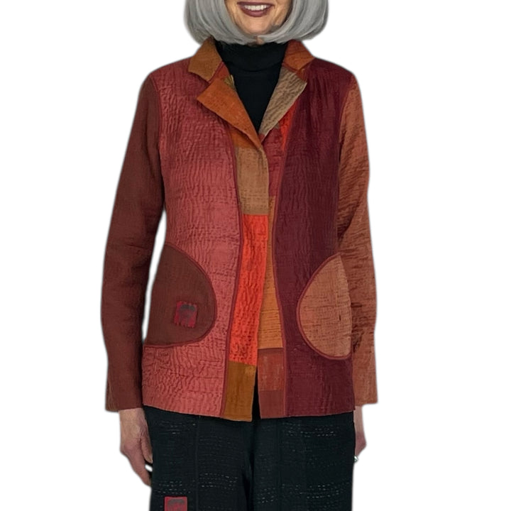 SW PATCH KANTHA SIMPLE JACKET