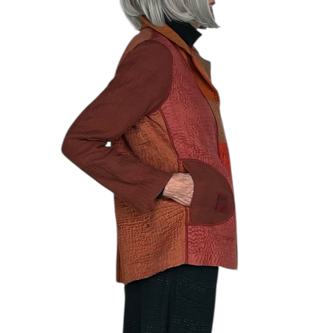 SW PATCH KANTHA SIMPLE JACKET