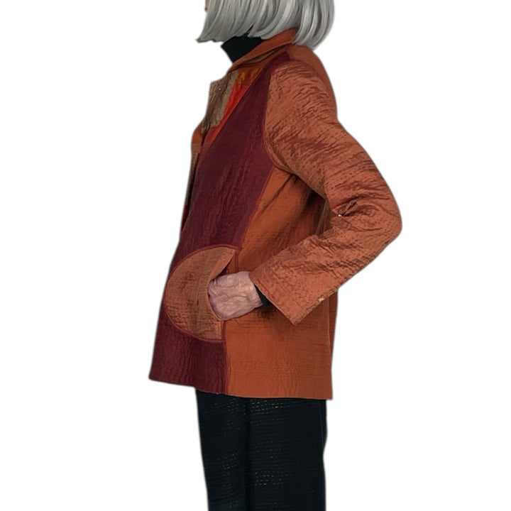 SW PATCH KANTHA SIMPLE JACKET