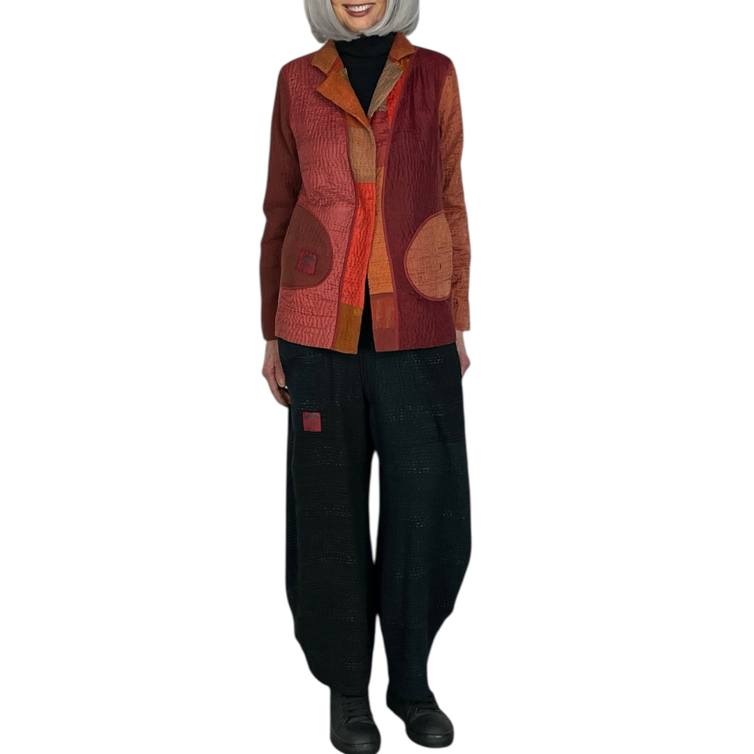 SW PATCH KANTHA SIMPLE JACKET