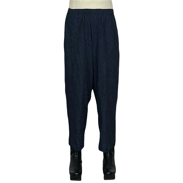 SOLID CRUSH PLEAT PANT
