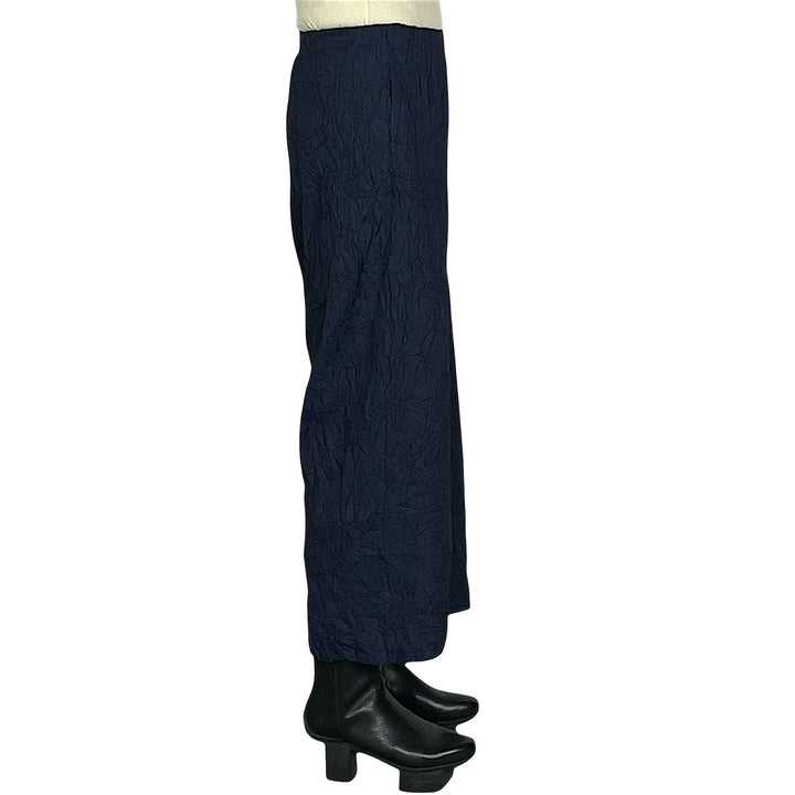 SOLID CRUSH PLEAT PANT
